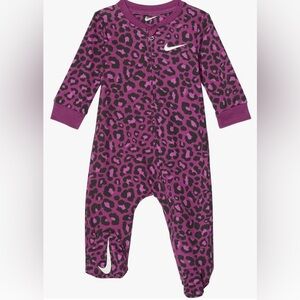 Nike Kids Purple animal print One Piece 9M